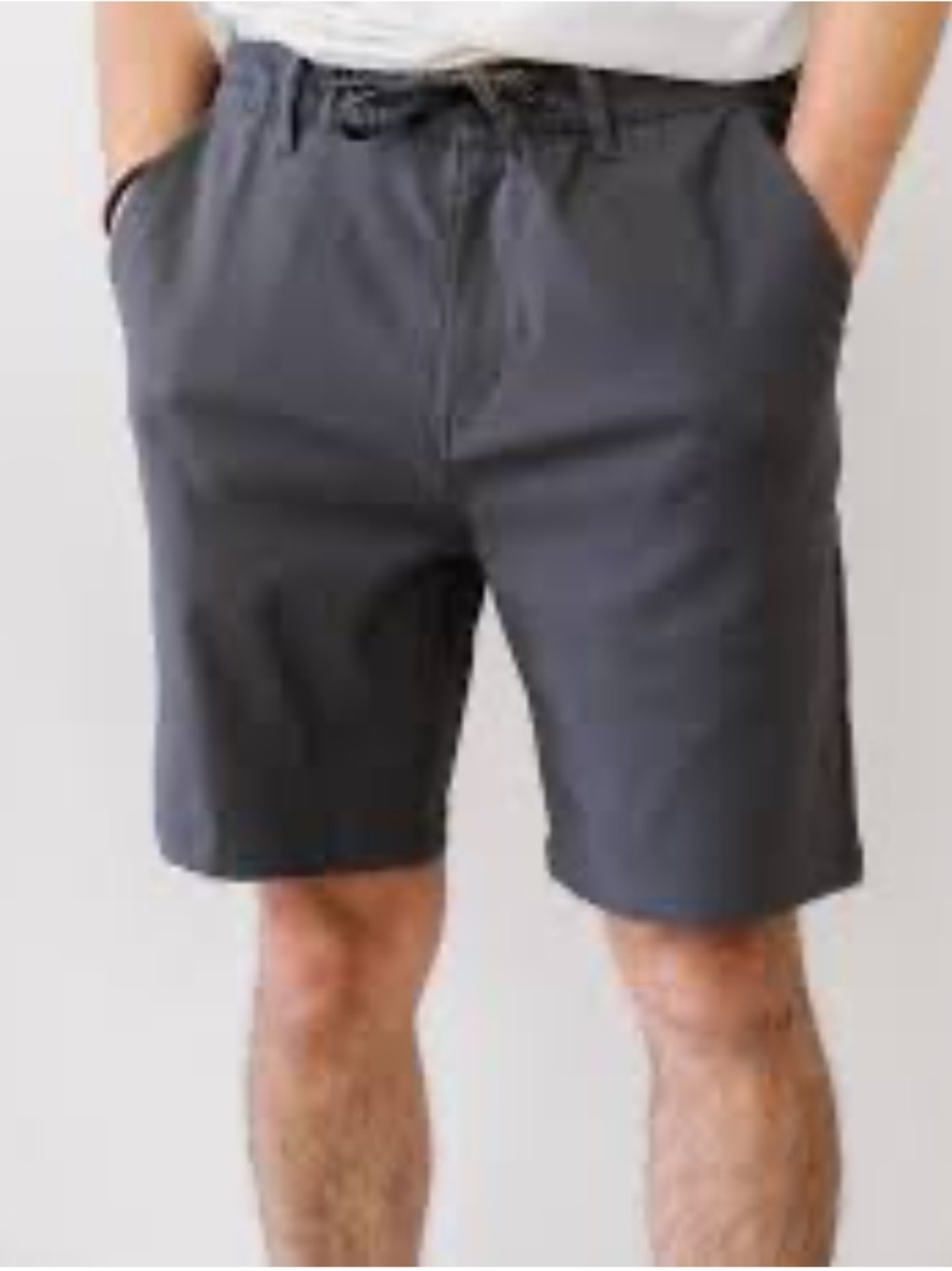 Projek Raw (2) Bungee Flex Chino Shorts One Gray one Black Both Men Size 36 NWT